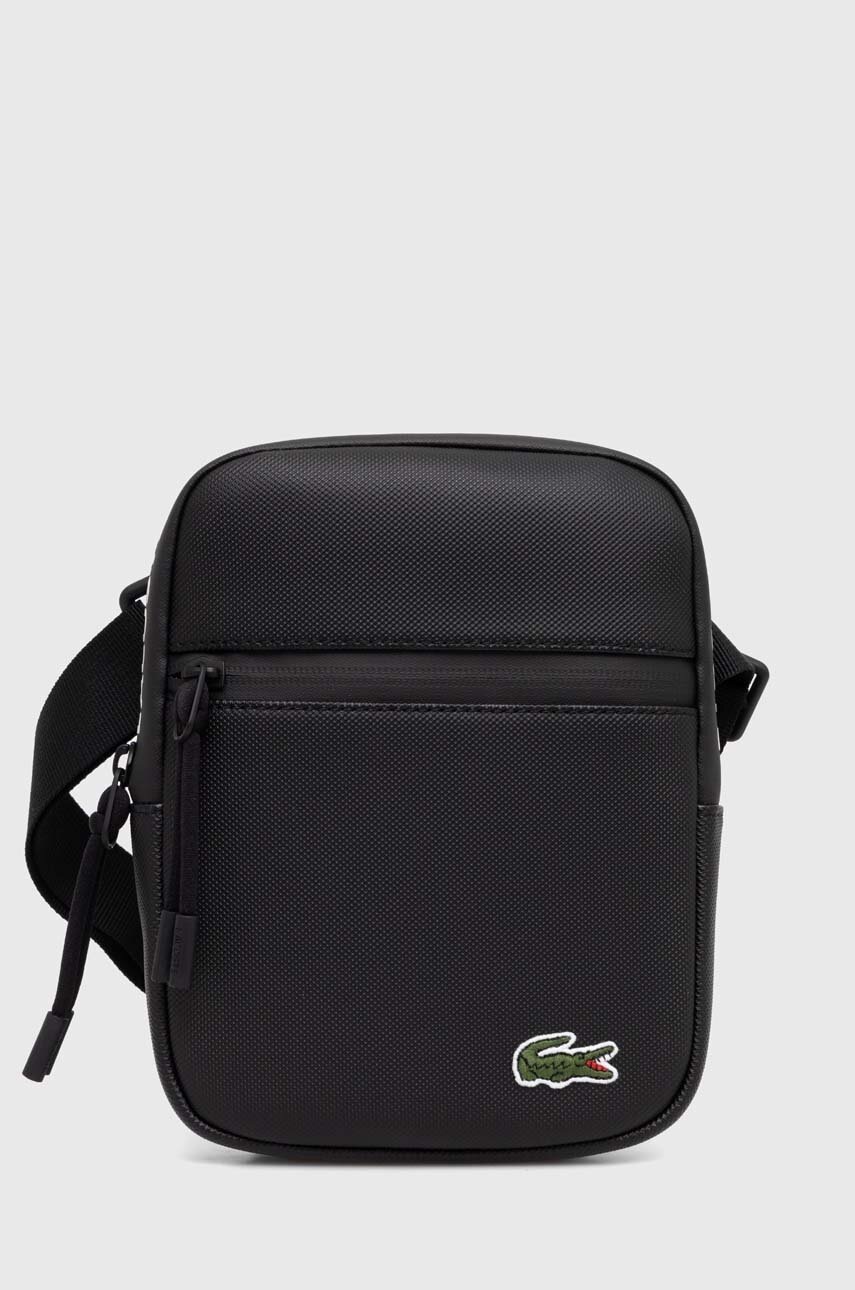 

Чанта през рамо Lacoste в черно, Черен