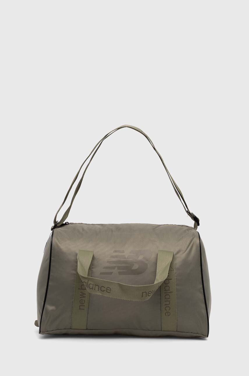 New Balance geanta culoarea verde, LAB23099DEK
