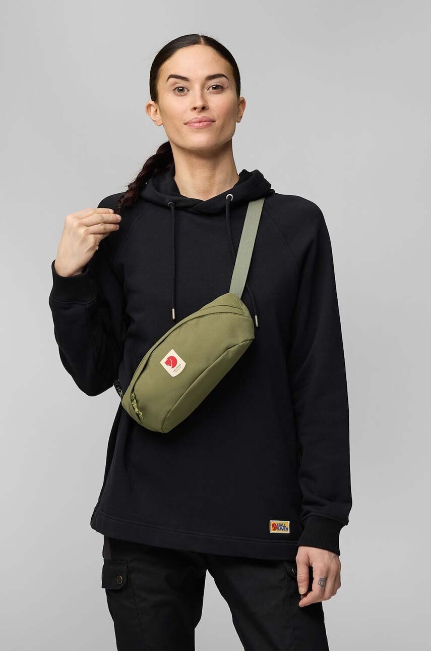 Σακίδιο Fjallraven Ulvö Hip Pack Medium χρώμα: πράσινο, F23165.620 φωτογραφία