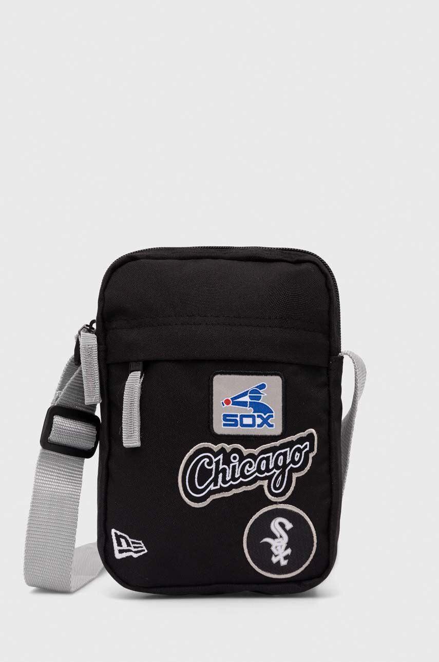 New Era borseta MLB CHICAGO WHITE SOX culoarea negru, 60358208