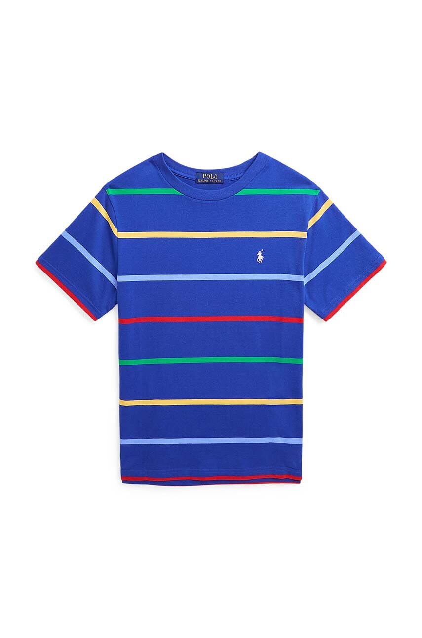 

Дитяча бавовняна футболка Polo Ralph Lauren візерунок