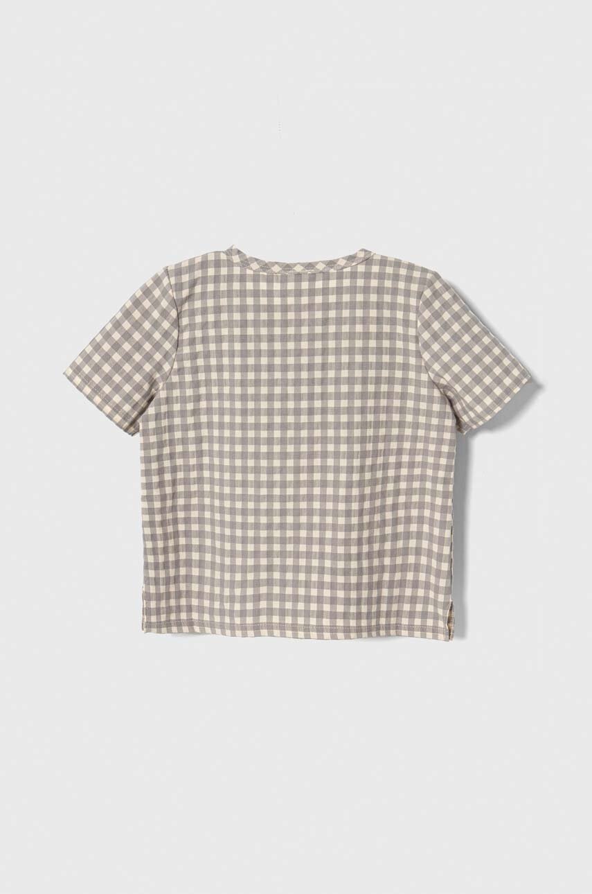 Детская хлопковая футболка Jamiks цвет серый узорный в Черновцах Детская хлопковая футболка Jamiks цвет серый узорный в Черновцах