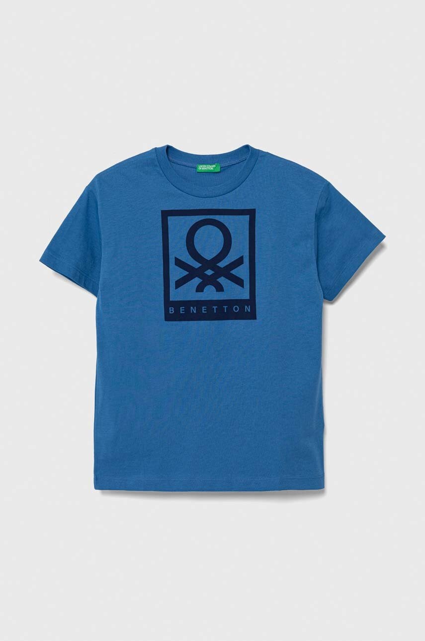 United Colors of Benetton tricou de bumbac pentru copii cu imprimeu
