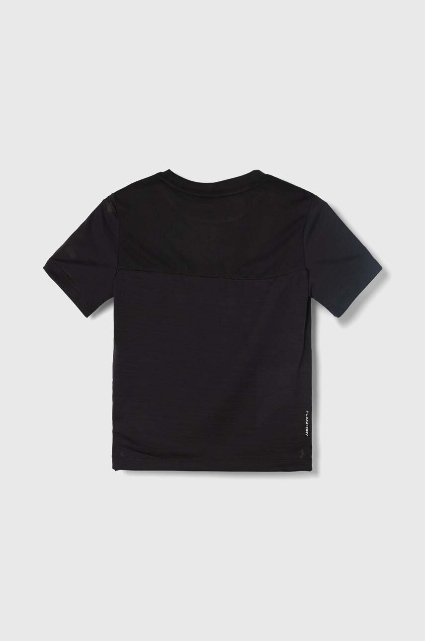 Детская футболка The North Face NEVER STOP TEE цвет чёрный с принтом