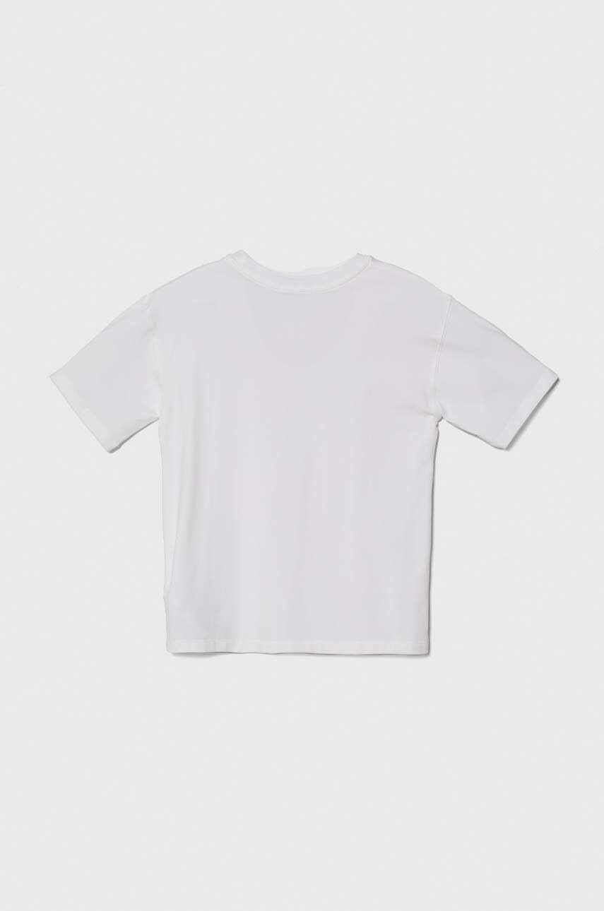 Дитяча футболка Calvin Klein Jeans колір білий однотонна