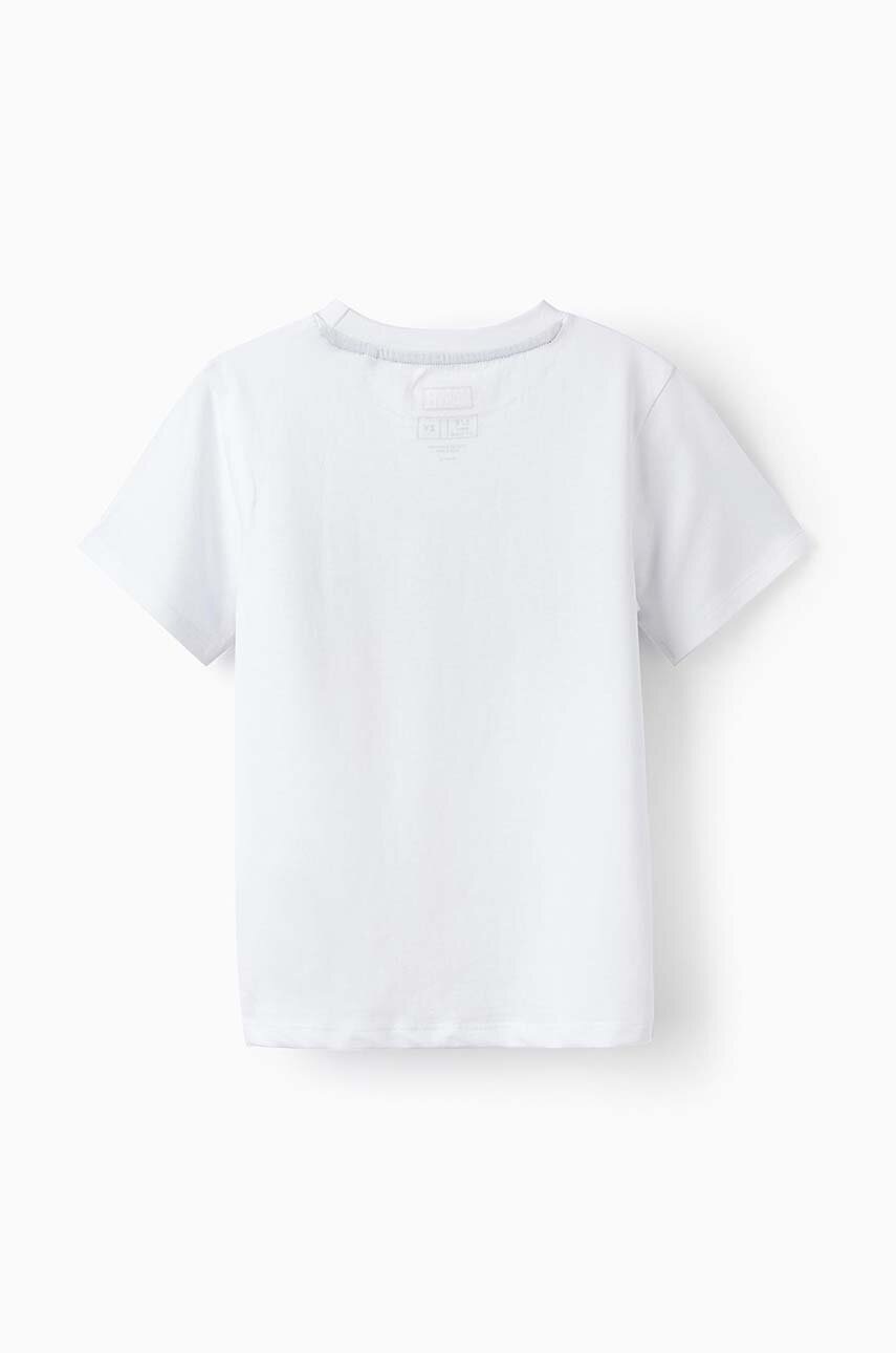 Детская хлопковая футболка zippy цвет белый с принтом в Днепре Детская хлопковая футболка zippy цвет белый с принтом в Днепре