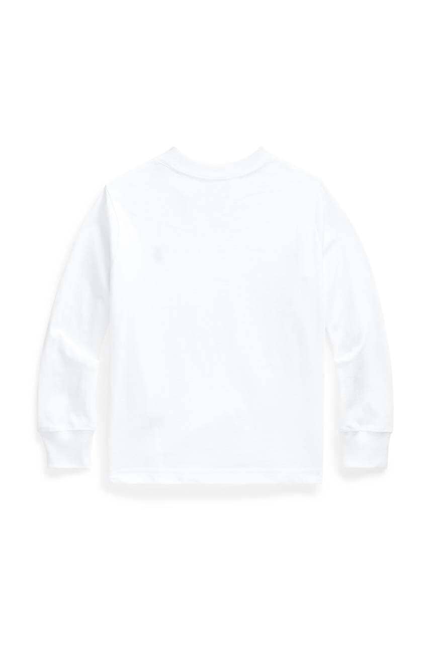 Polo Ralph Lauren Дитячий бавовняний лонгслів Polo Ralph Lauren