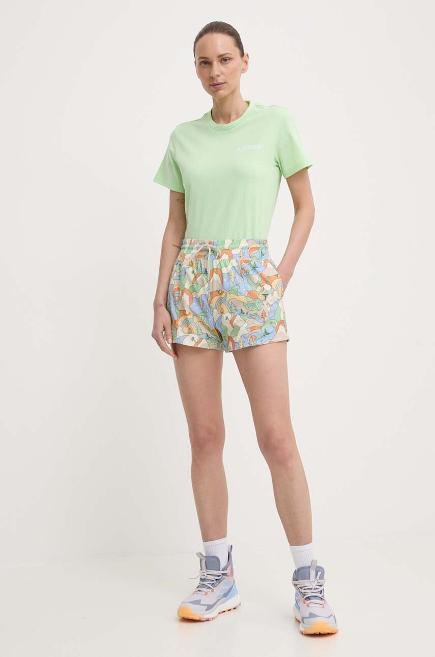 Μπλουζάκι adidas TERREX MTN 2.0 χρώμα: πράσινο, IM8362 φωτογραφία