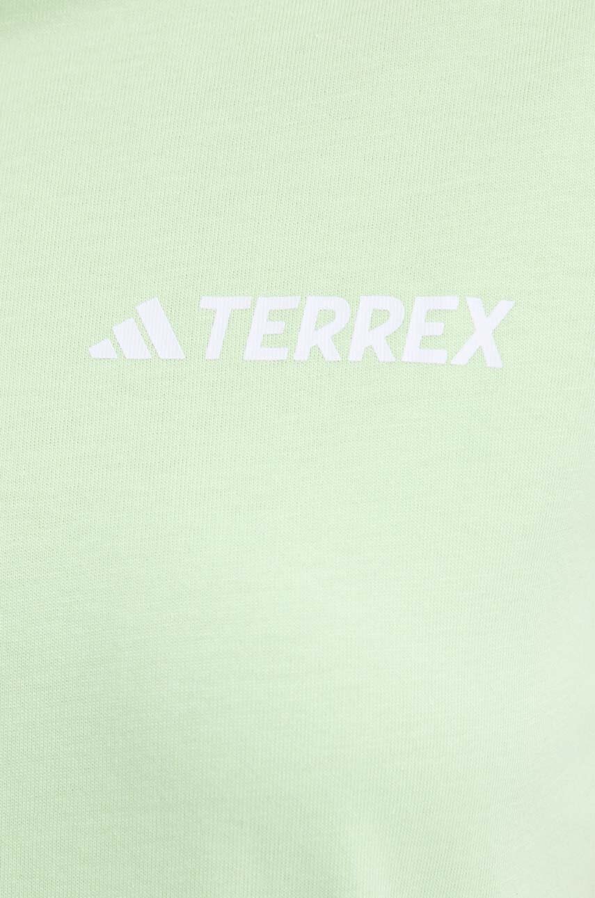 Μπλουζάκι adidas TERREX MTN 2.0 χρώμα: πράσινο, IM8362 φωτογραφία