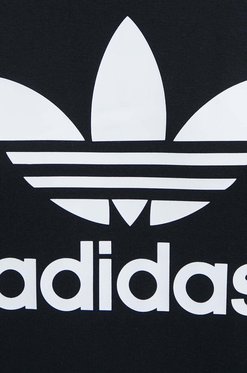 Μπλουζάκι adidas Originals Trefoil Tee χρώμα: μαύρο, IR9533 φωτογραφία
