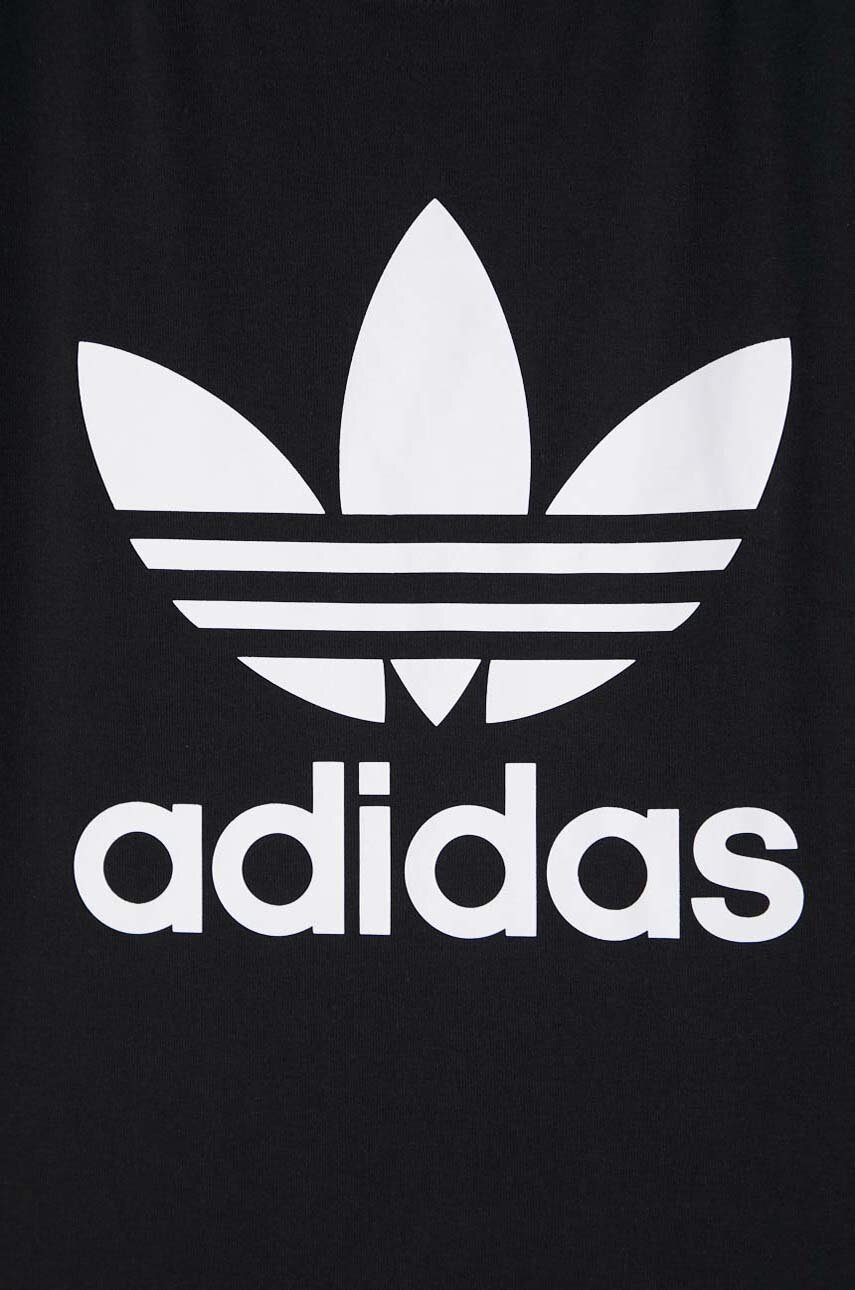 Μπλουζάκι adidas Originals Trefoil Tee χρώμα: μαύρο, IR9533 φωτογραφία
