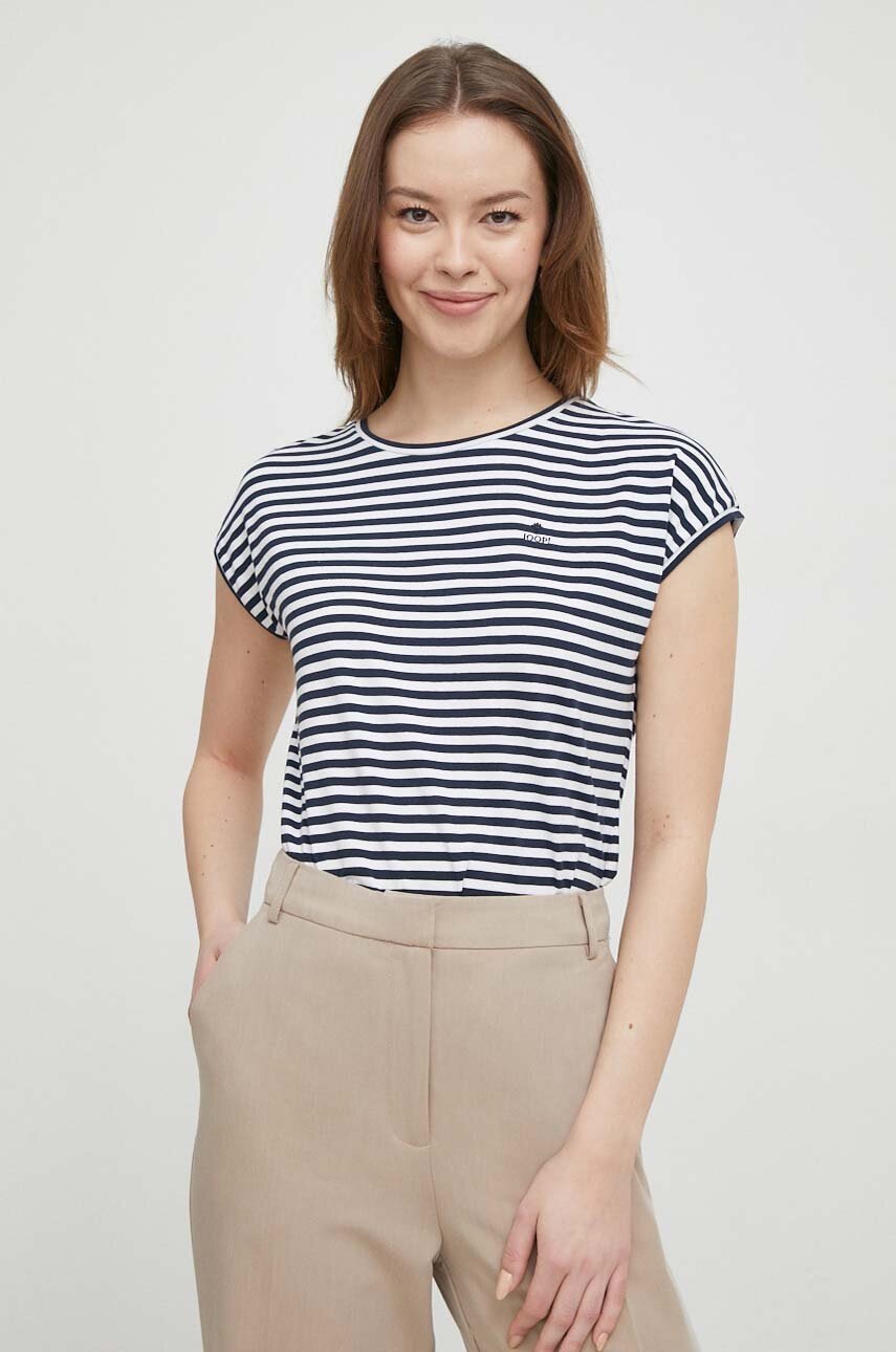 Joop! tricou femei, culoarea albastru marin