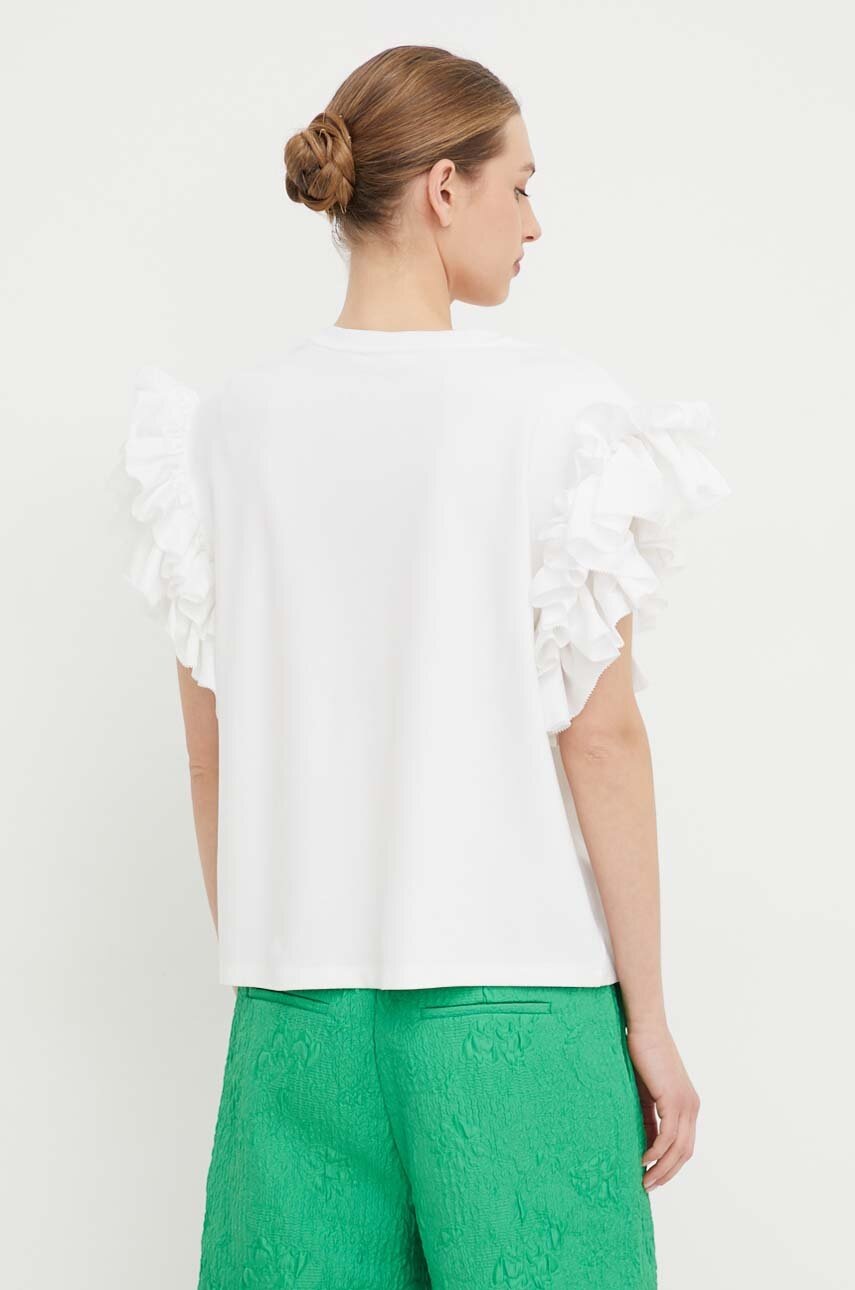 Μπλουζάκι Custommade χρώμα: μπεζ φωτογραφία