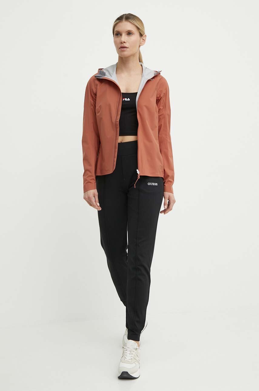 Top Fila Loni χρώμα: μαύρο, FAW0745 φωτογραφία