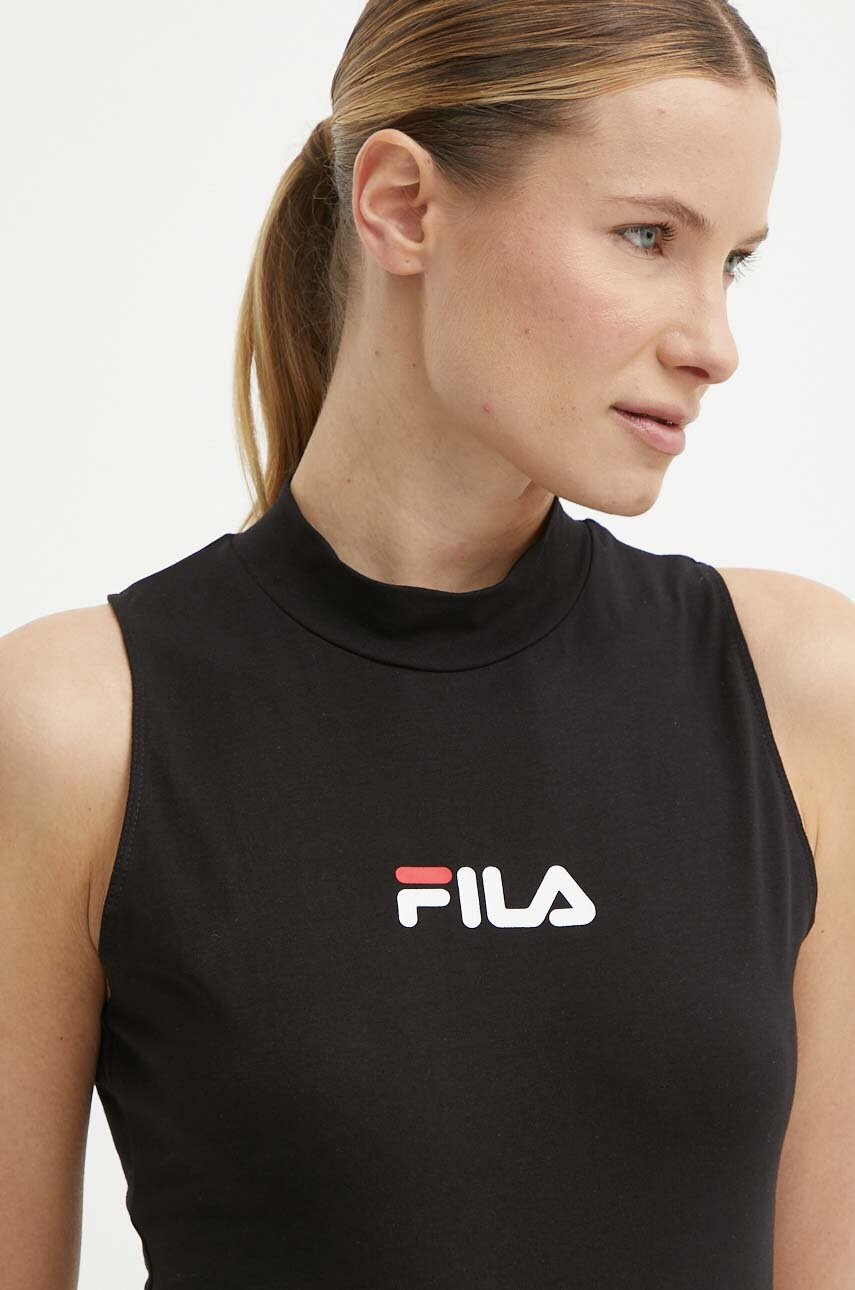 Κορμάκι Fila Limeira χρώμα: μαύρο, FAW0754 φωτογραφία