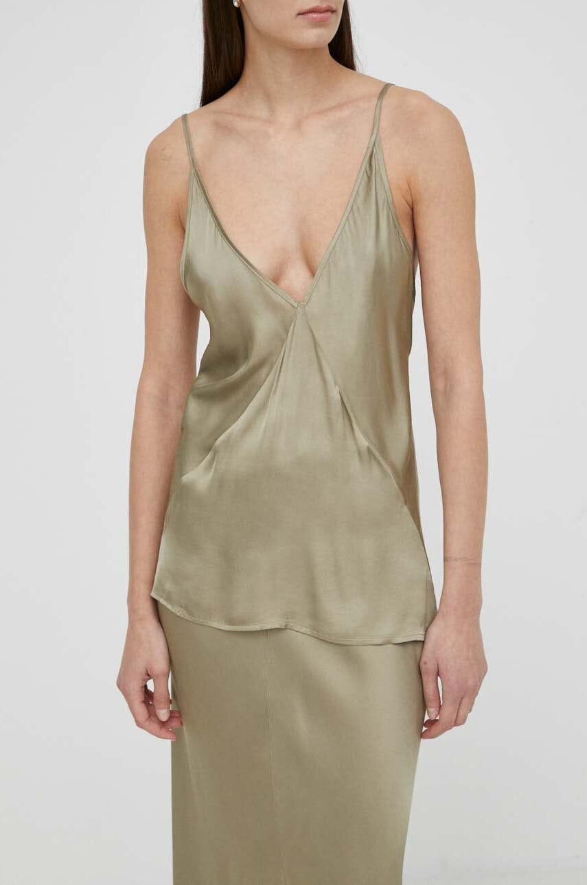 Herskind top Mille femei, culoarea verde, 5178370