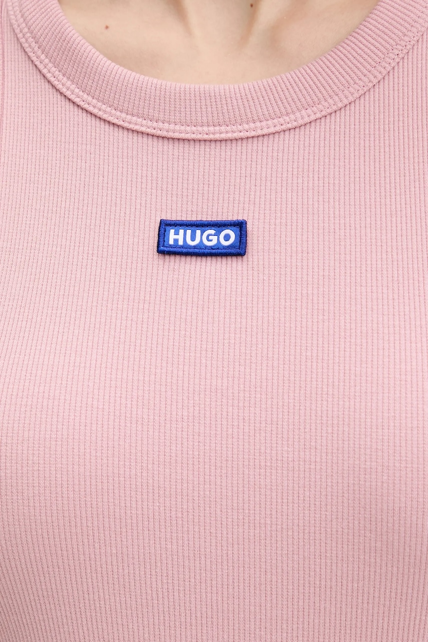 Top Hugo Blue Easy Tank_B