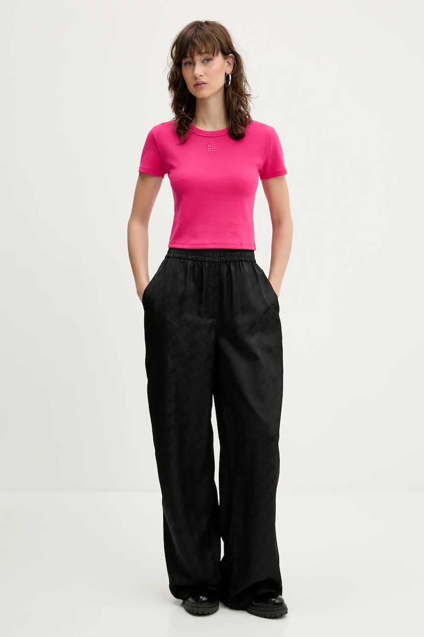 Футболка HUGO цвет оранжевый 50512000 Футболка HUGO цвет оранжевый 50512000