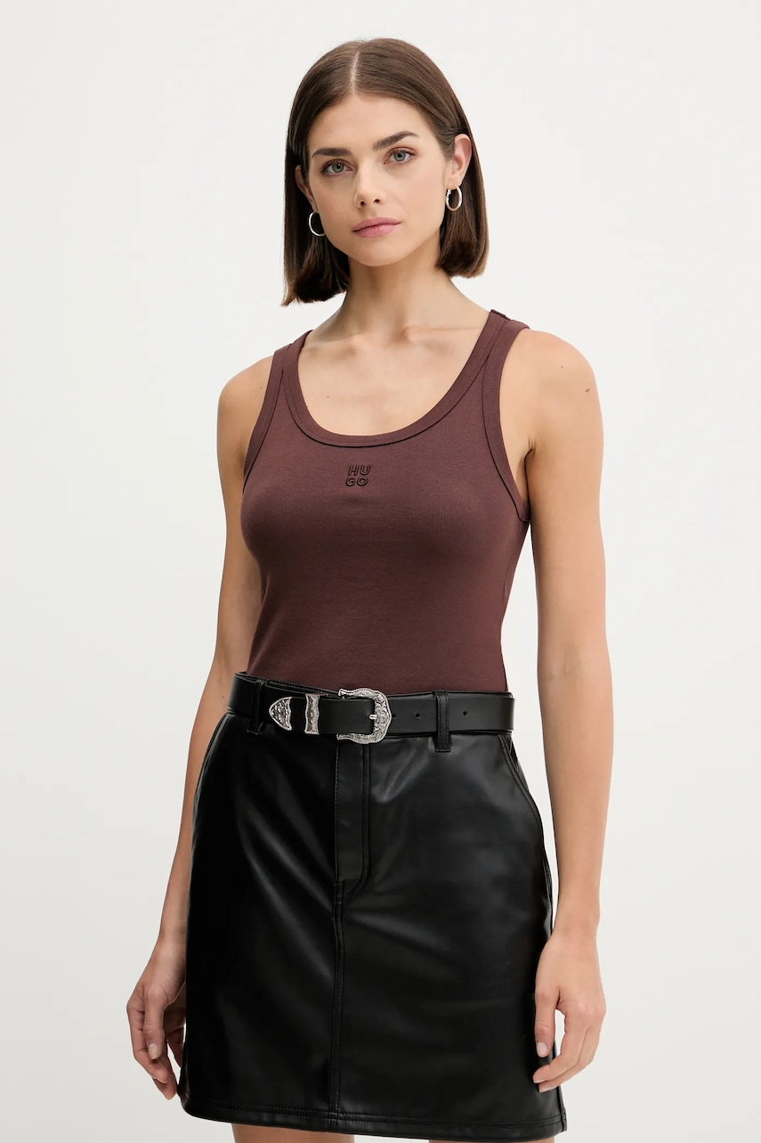 HUGO top culoarea negru, 50514489