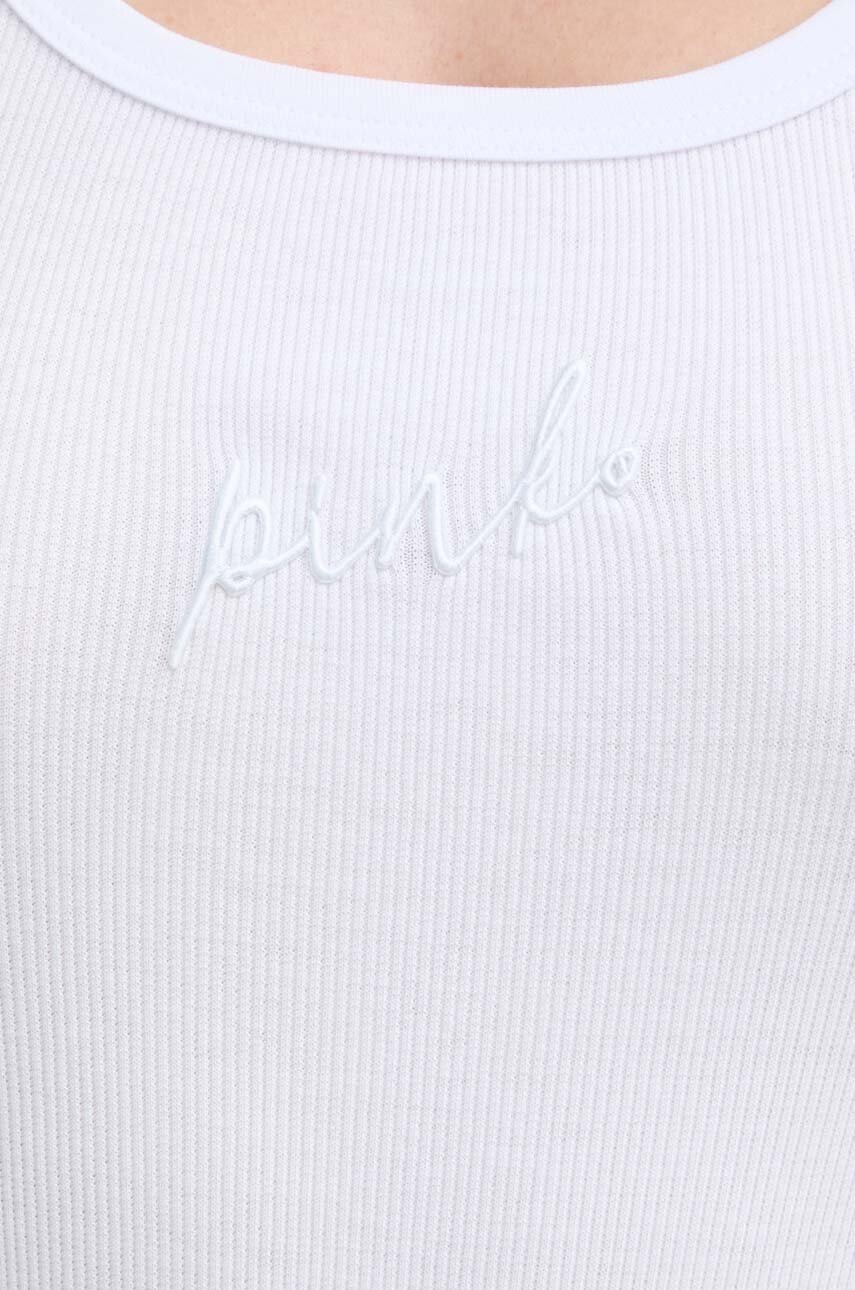 Top Pinko Answear Exclusive χρώμα: άσπρο, 100807 A22R φωτογραφία