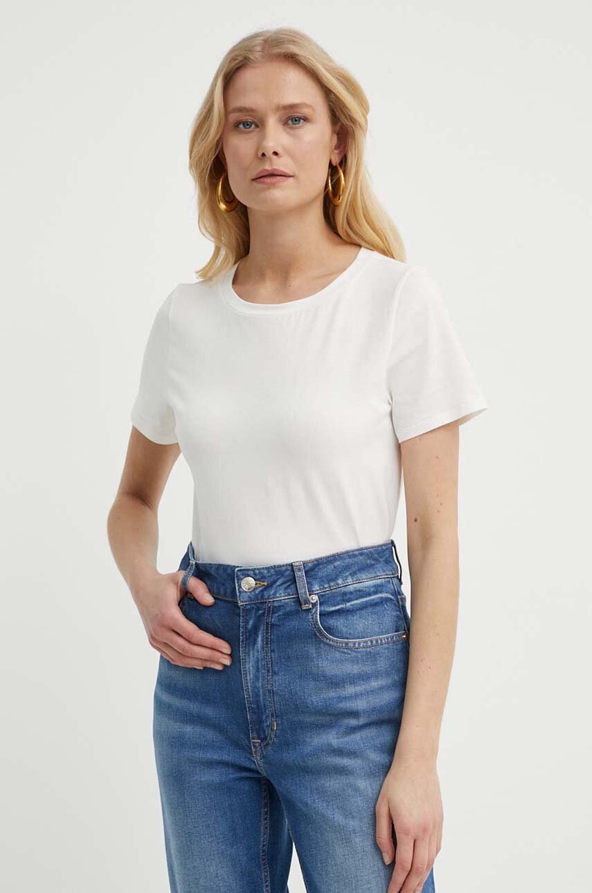 

Тениска Weekend Max Mara в бяло 2415971042600, Бежов