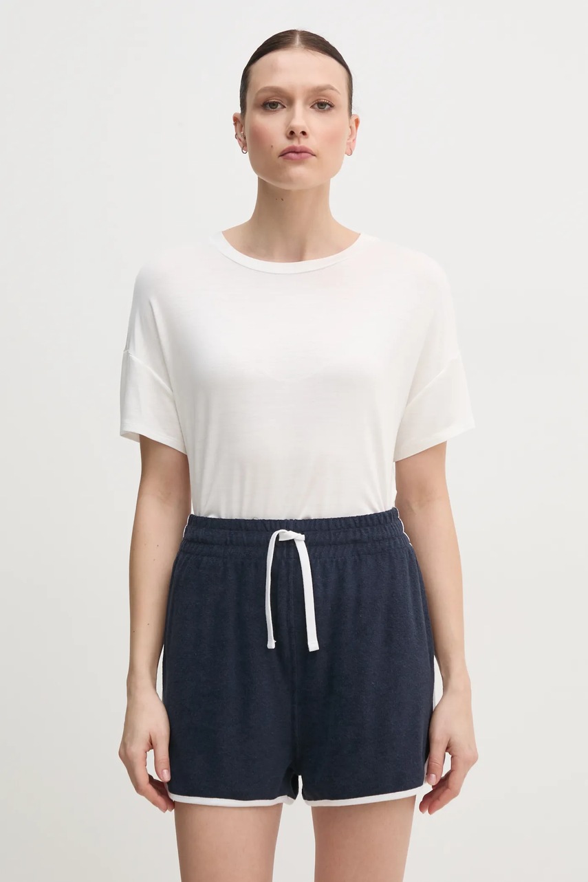 Μπλουζάκι United Colors of Benetton χρώμα: άσπρο φωτογραφία