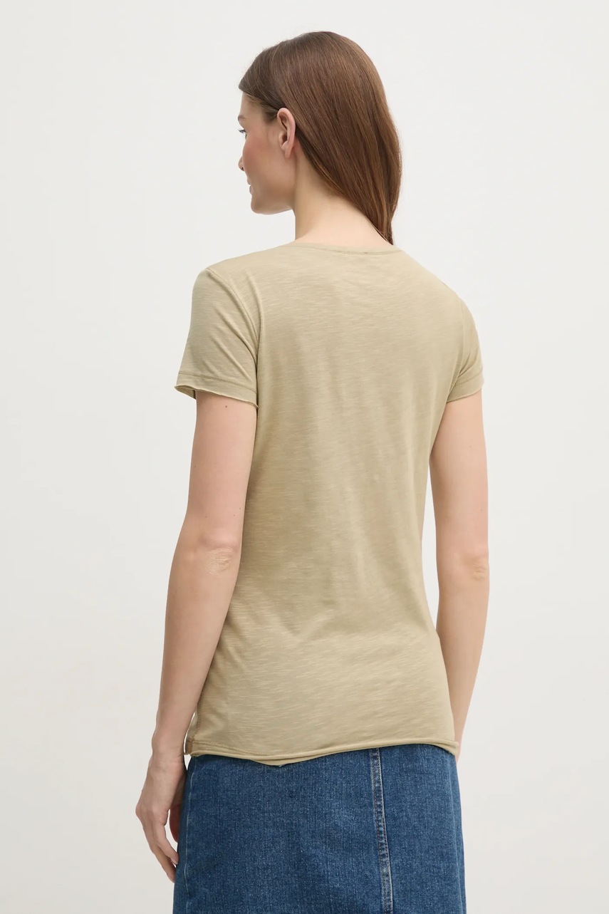 Sisley t-shirt női, zöld termék 2. képe