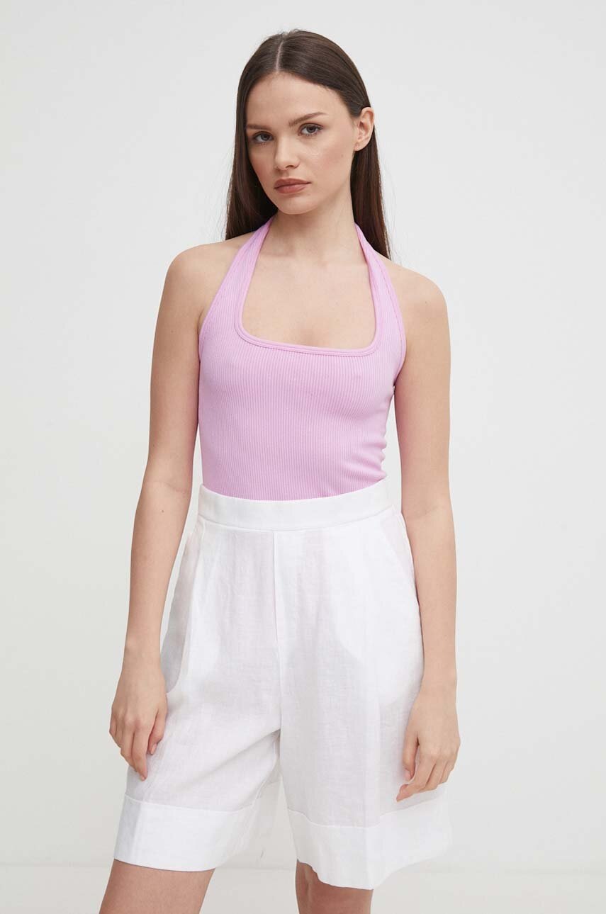 Top Sisley χρώμα: ροζ φωτογραφία