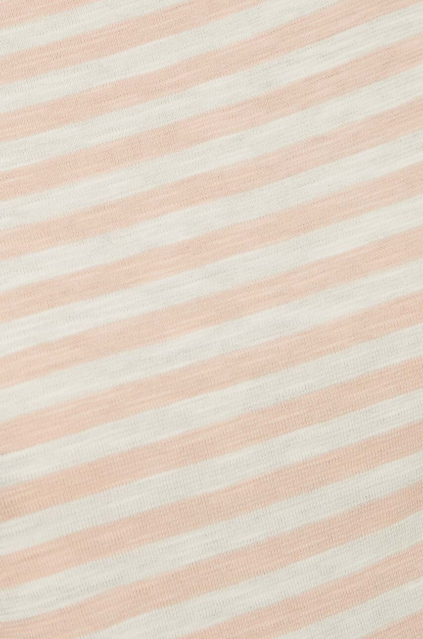 Βαμβακερό μπλουζάκι Marc O'Polo γυναικεία, χρώμα: ροζ 403219651333 φωτογραφία