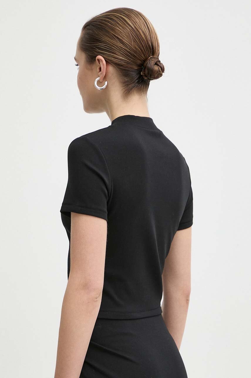 Μπλουζάκι Miss Sixty x Keith Haring χρώμα: μαύρο, 6L1SJ1730000 φωτογραφία