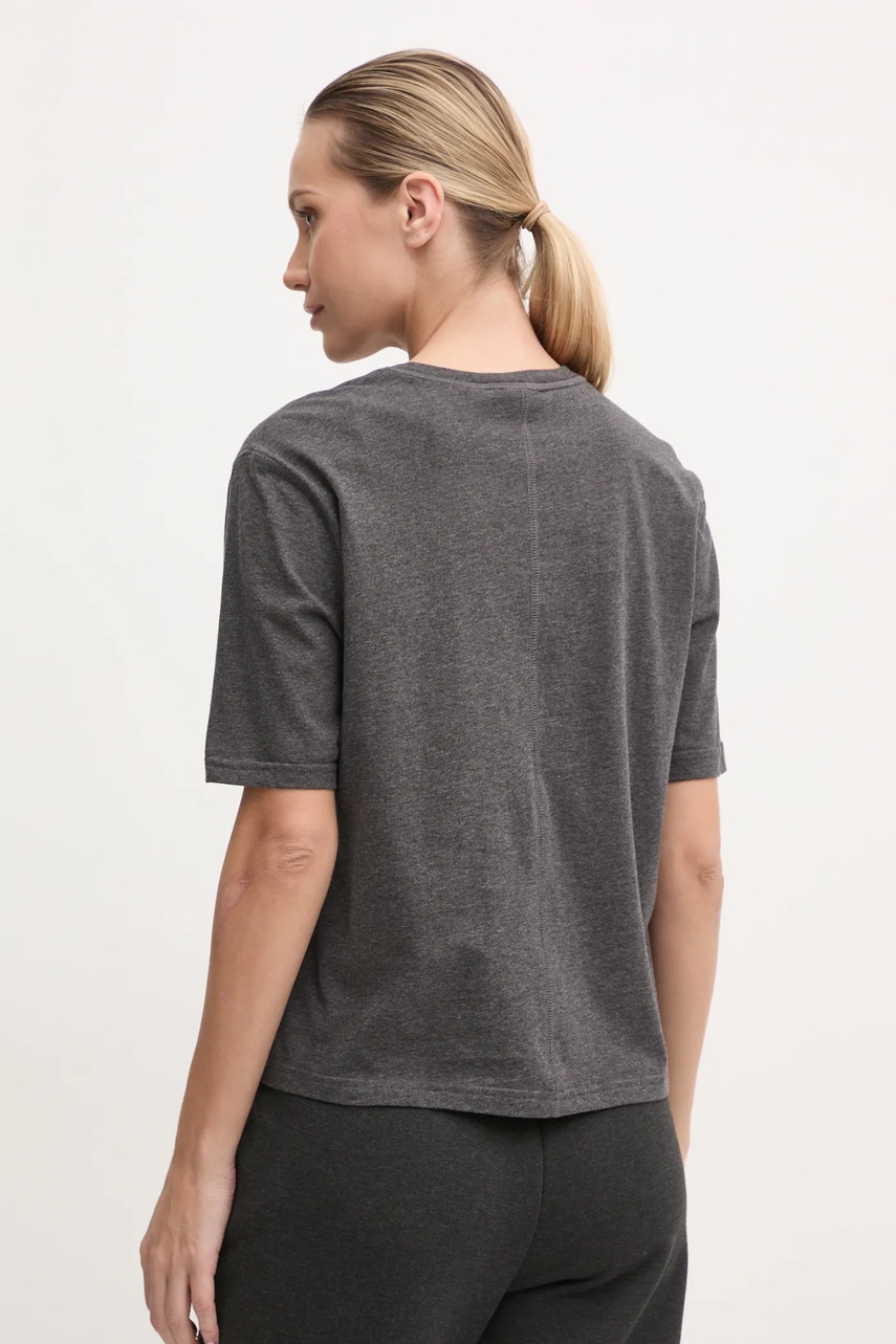 Μπλουζάκι Calvin Klein Performance χρώμα: μαύρο φωτογραφία