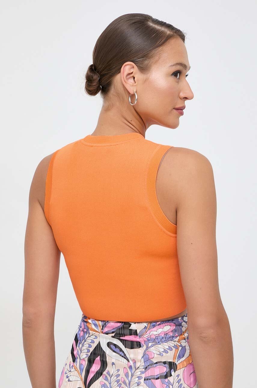 Guess top ALEXIA női, narancssárga, W4GZ34 Z3F40 termék 2. képe