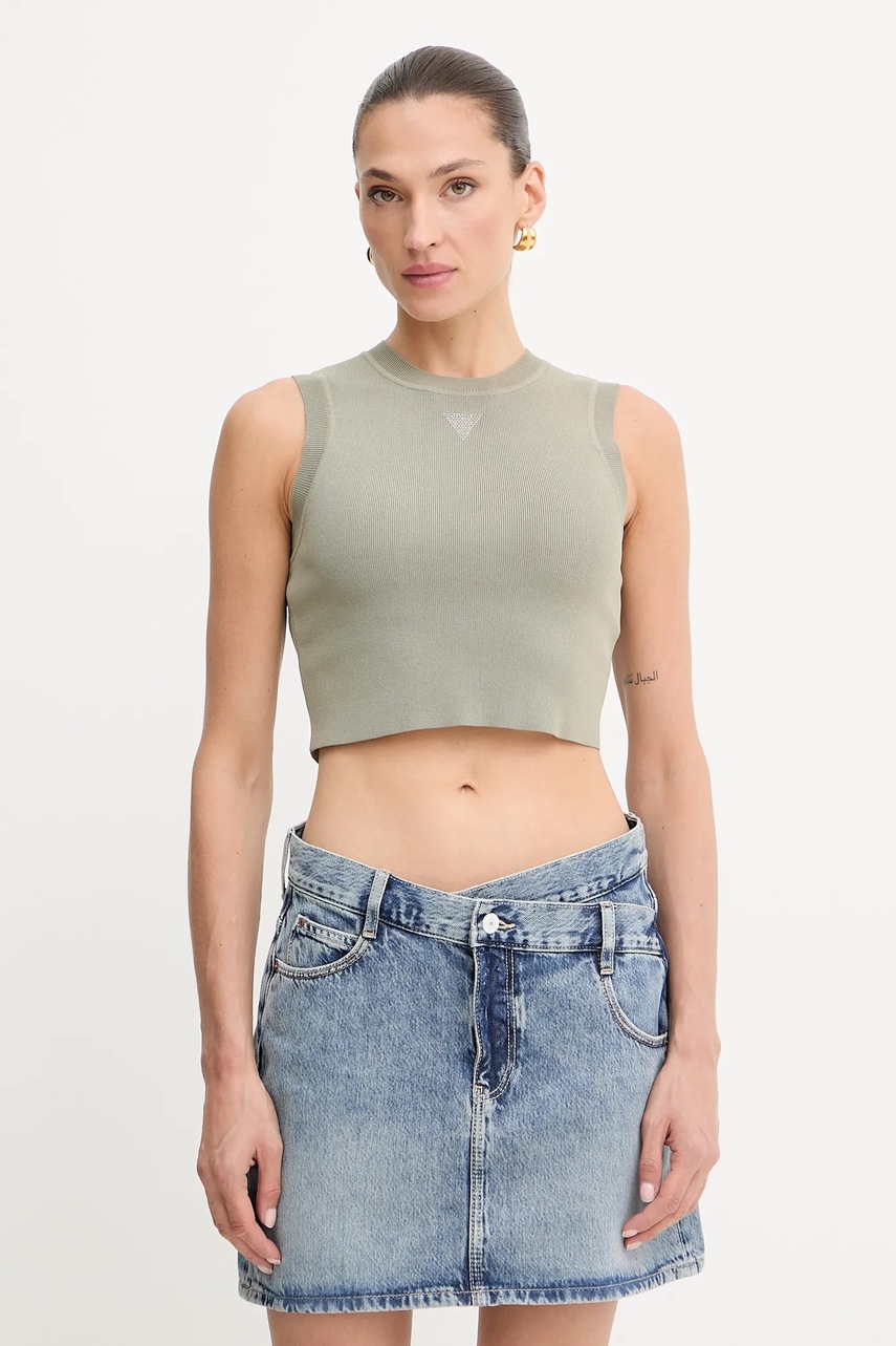 

Топ Guess ALEXIA в оранжево W4GZ34 Z3F40, Зелен