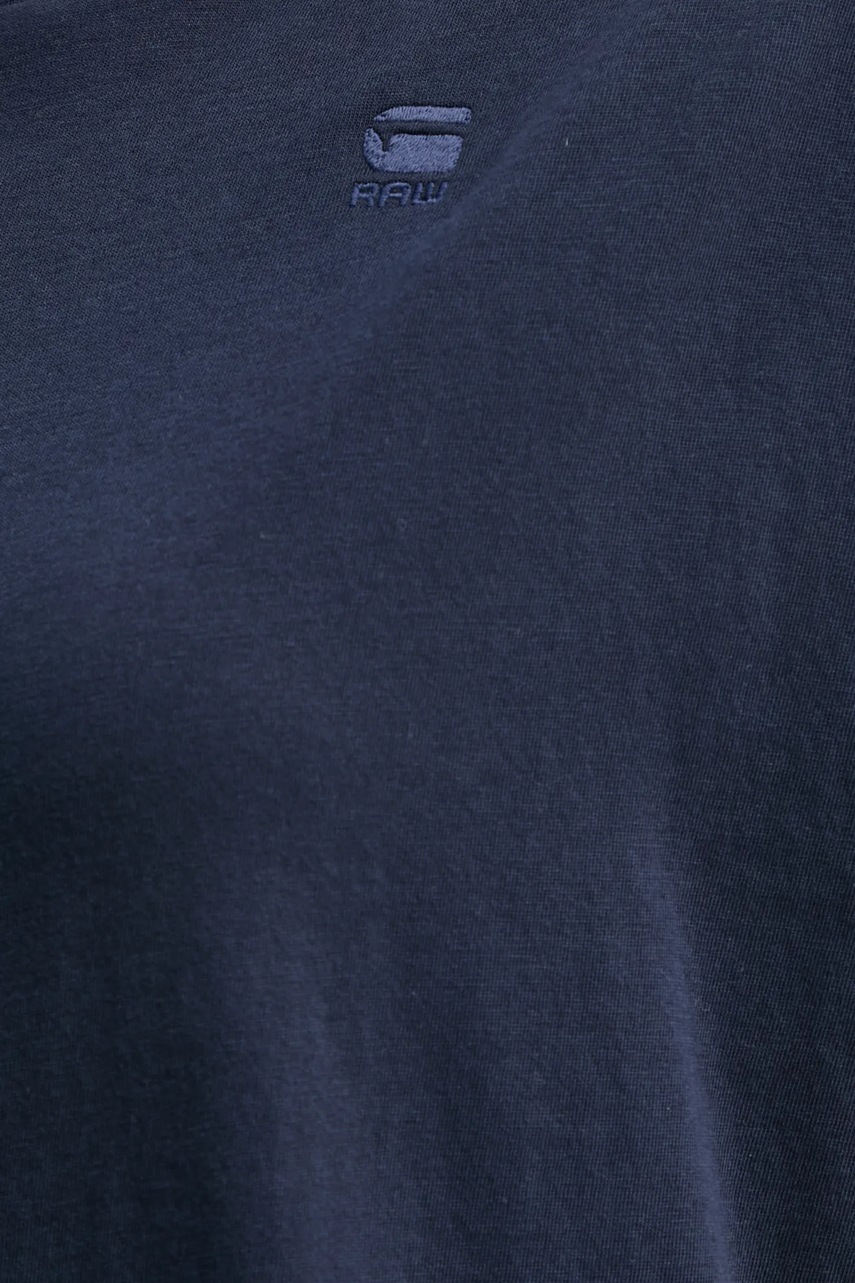 Бавовняна футболка G-Star Raw жіночий колір синій 