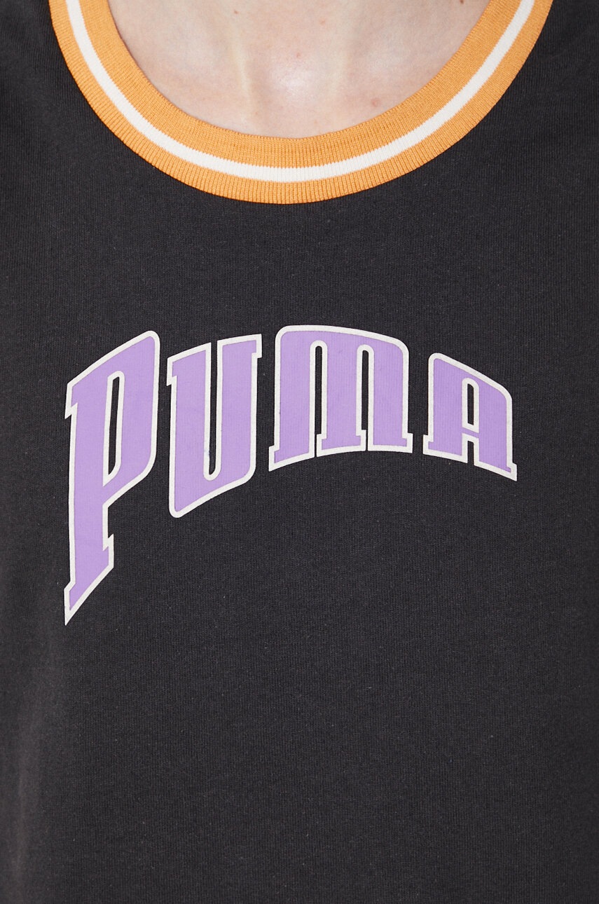 Puma top bawełniany Graphic (zdjęcie 6)