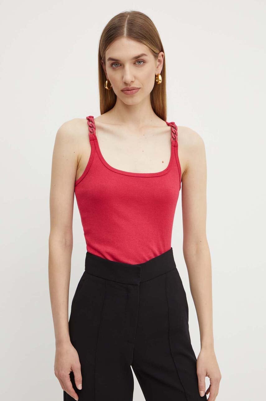 Morgan top DIDO2 femei, culoarea roz, DIDO2 Morgan top DIDO2 femei, culoarea roz, DIDO2