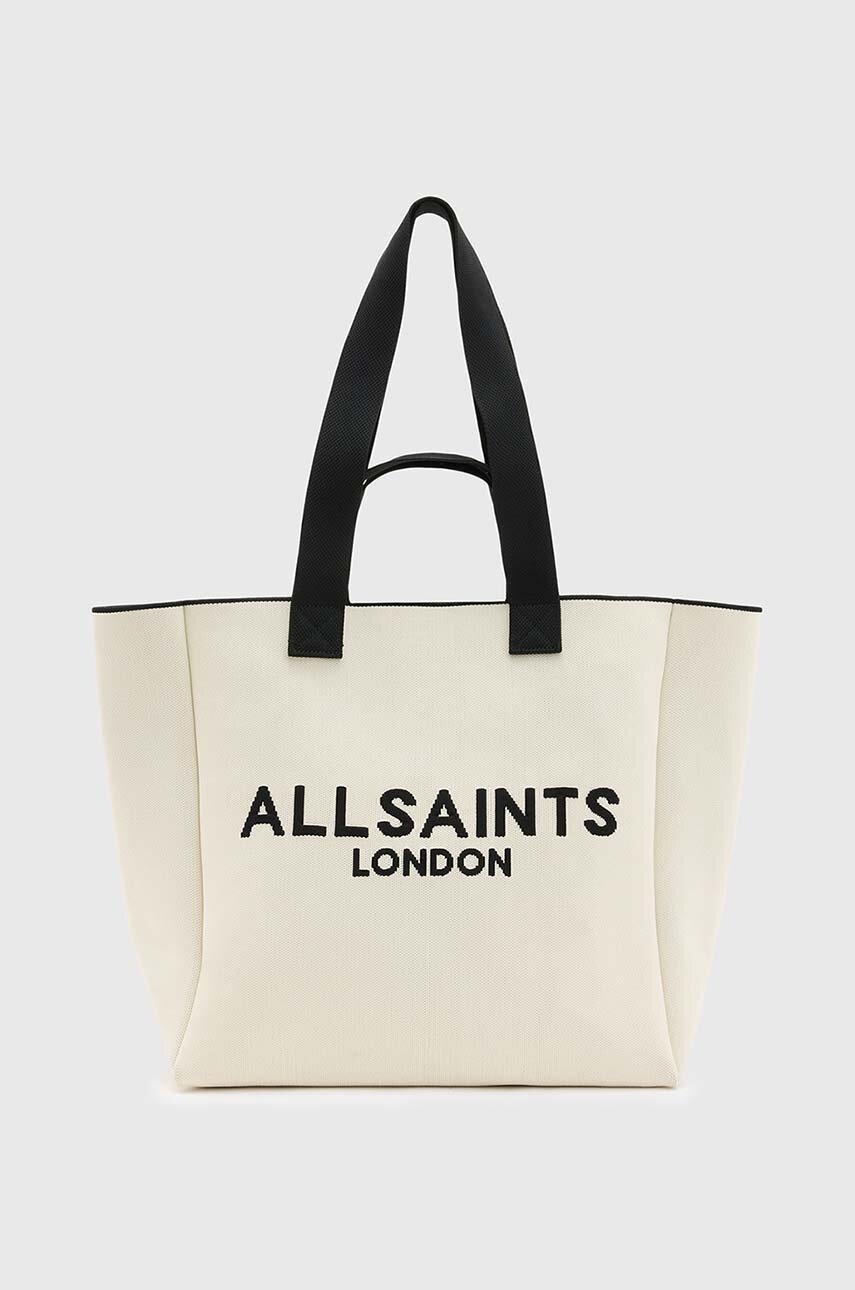

Чанта AllSaints IZZY в бяло, Бял