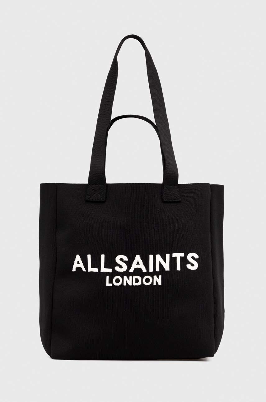 AllSaints geanta IZZY culoarea negru