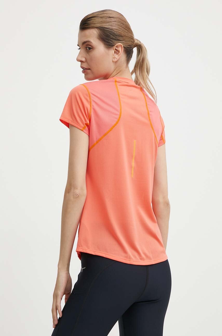 Μπλουζάκι για τρέξιμο Mizuno DryAeroFlow χρώμα: πορτοκαλί, J2GAB204 φωτογραφία