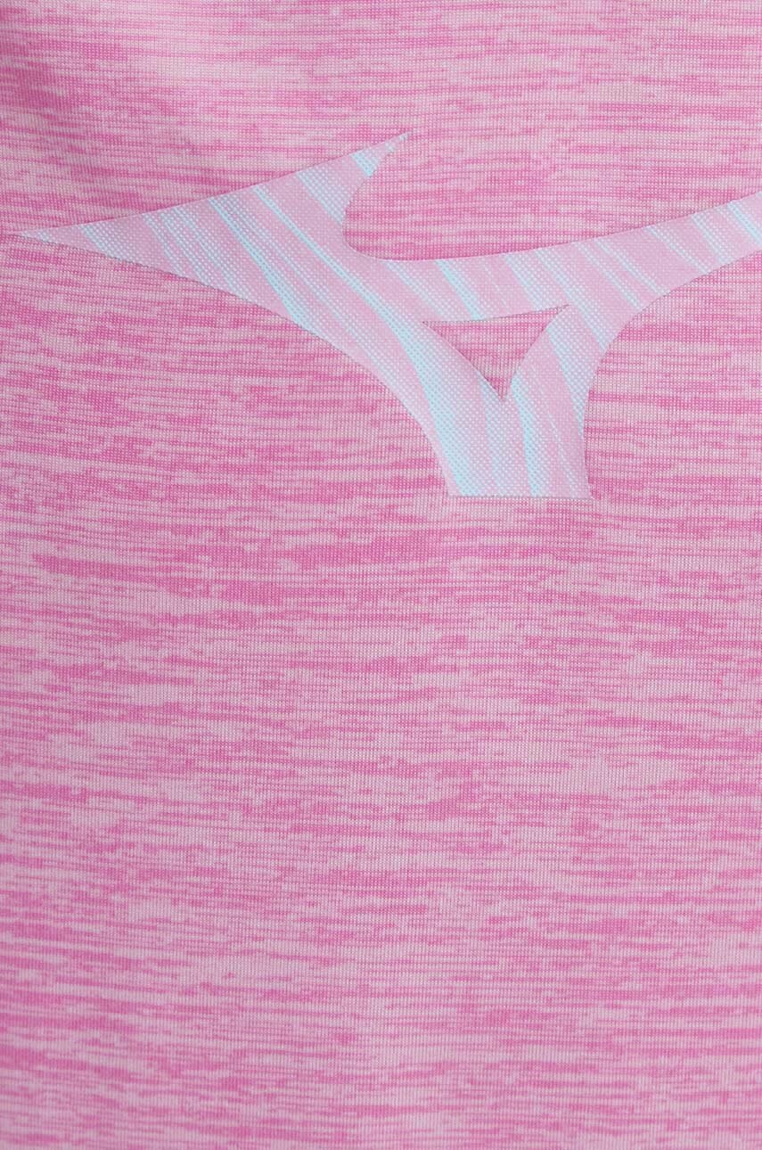 Μπλουζάκι για τρέξιμο Mizuno Impulse Core χρώμα: ροζ, J2GAB213 φωτογραφία