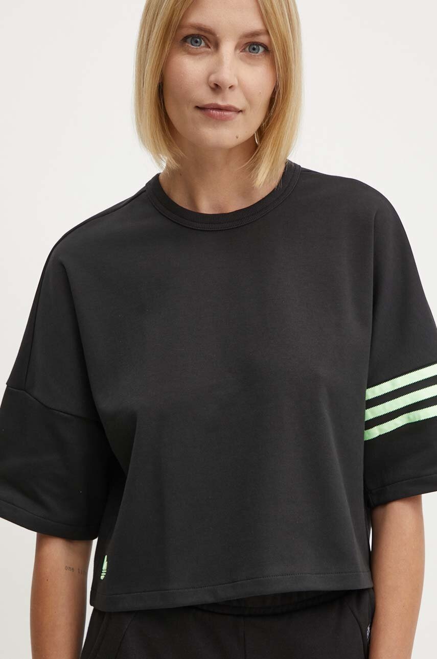 adidas Originals tricou femei, culoarea negru, IU2499