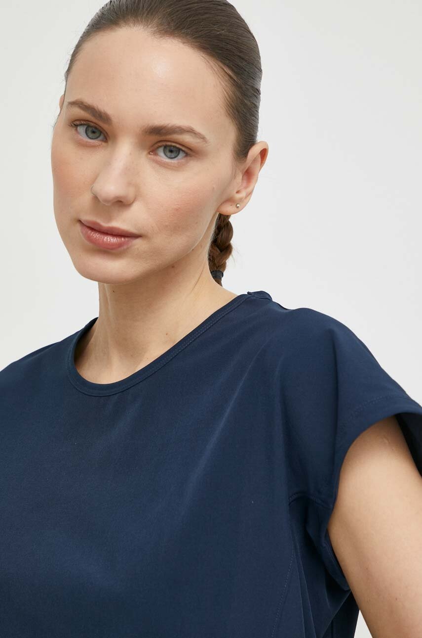 Μπλουζάκι Helly Hansen χρώμα: ναυτικό μπλε φωτογραφία