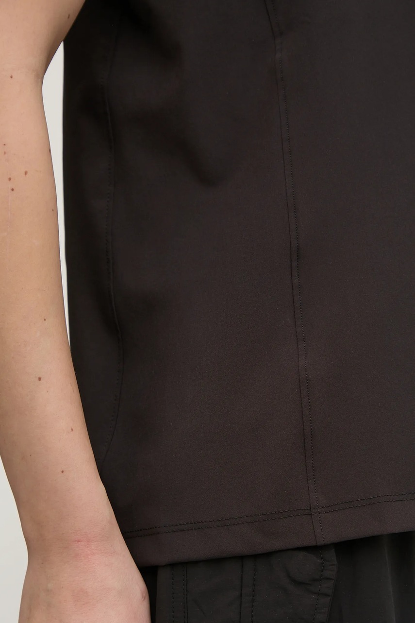 Μπλουζάκι Helly Hansen χρώμα: μαύρο φωτογραφία