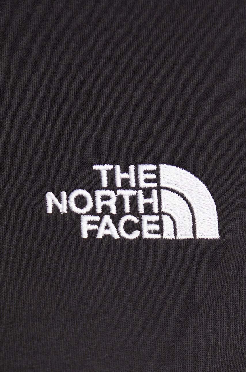 Βαμβακερό μπλουζάκι The North Face W S/S Essential Oversize Tee γυναικείο, χρώμα: μαύρο, NF0A87NQJK31 φωτογραφία