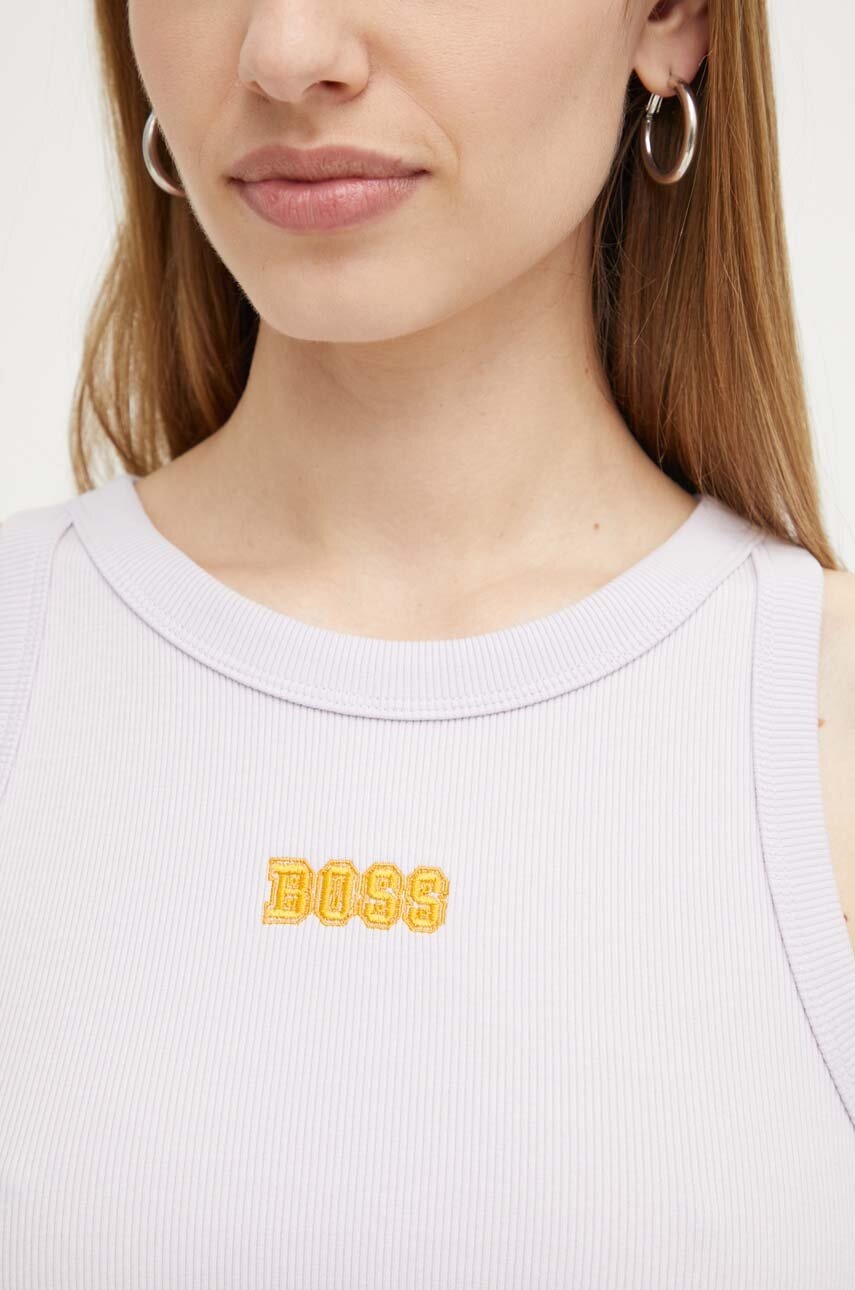 Top Boss Orange χρώμα: μοβ φωτογραφία