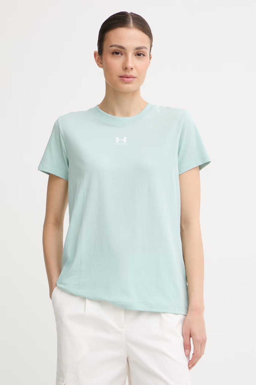 Levně Under Armour tričko dámské s bavlnou Campus Core