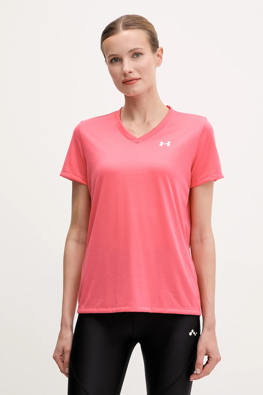 Under Armour tricou de antrenament Tech culoarea roz