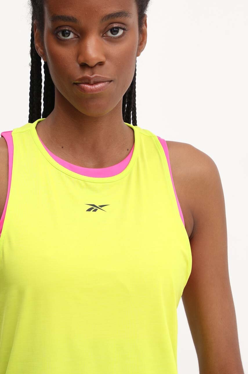 

Топ за трениране Reebok Chill Athletic в зелено 100076130, Зелен