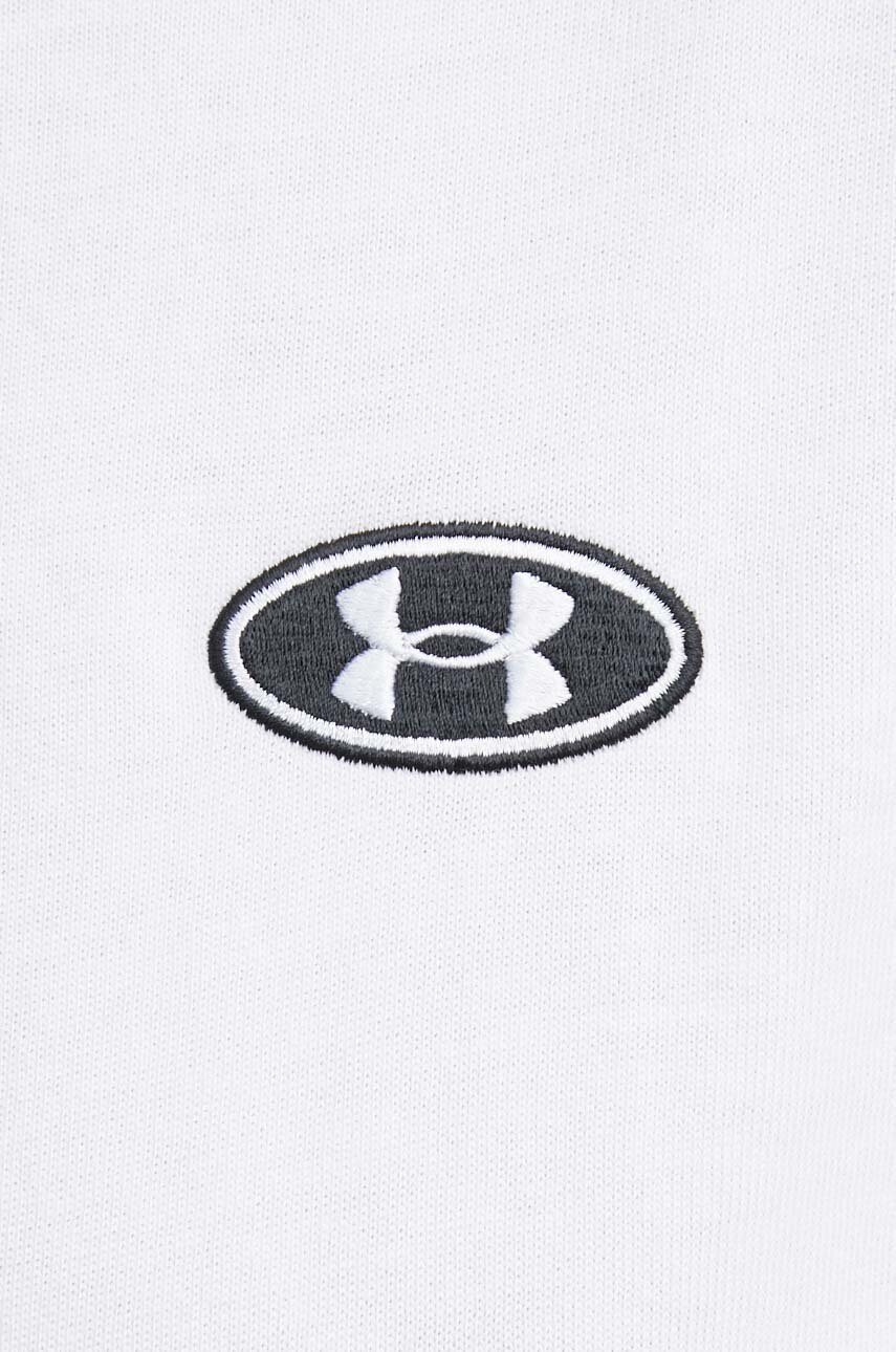 Μπλουζάκι προπόνησης Under Armour χρώμα: άσπρο φωτογραφία
