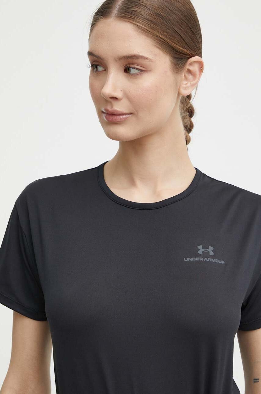 

Тениска за трениране Under Armour Rush Energy 2.0 в черно, Черен